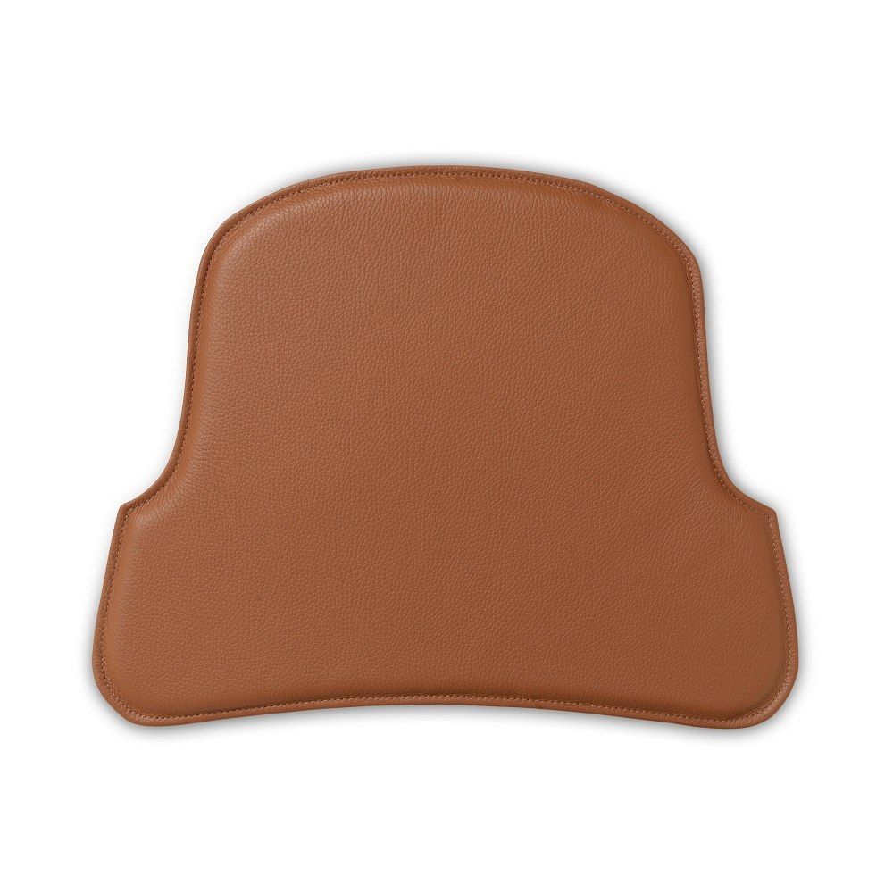 Braunes Leder Sitzkissen für FH38 Windsor Chair, passend für Carl Hansen & Søn Stühle.